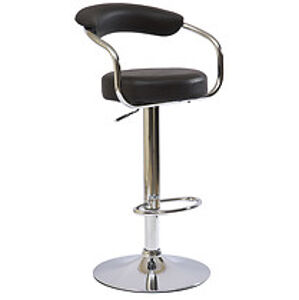 Barová židle: SIGNAL C-231 SIGNAL - stoličky: chróm/ekokoža biela